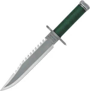 Master Cutlery Rambo First Blood Standard Edition Fixed Knife 14" Overall Sawback RB9292