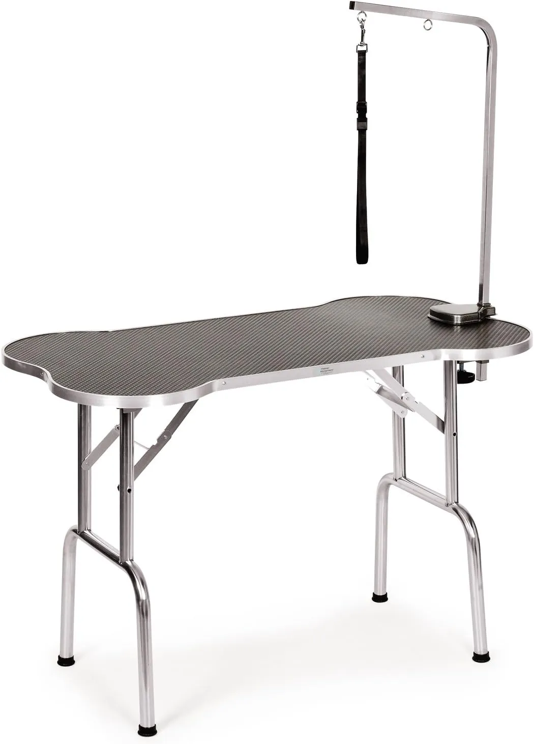 Master Equipment Bone Shaped Folding Table 45In Black