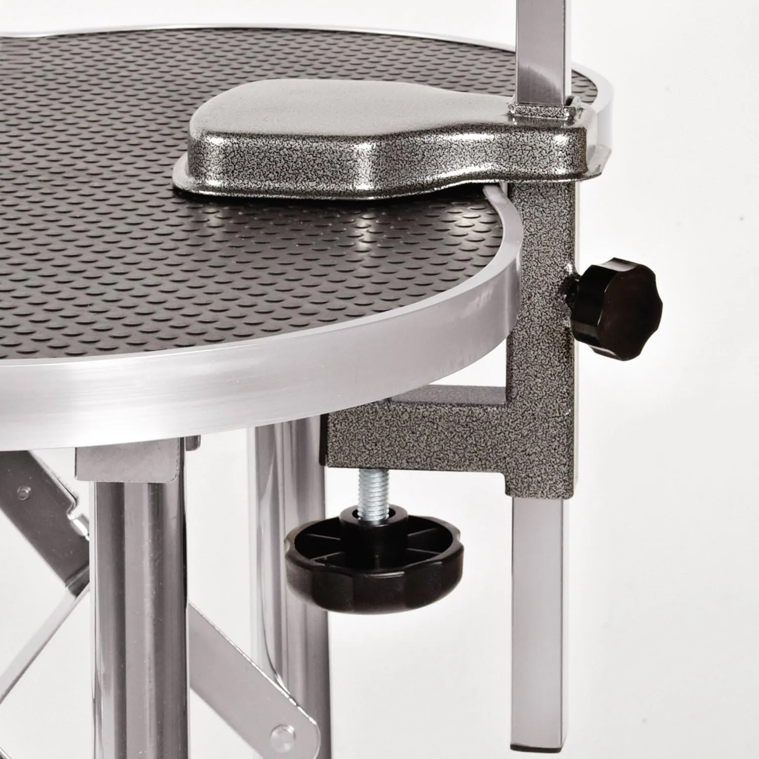 Master Equipment Bone Shaped Folding Table 45In Black