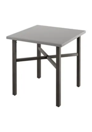 Matrix 36" Square, KD Counter Table, Umbrella Hole by Tropitone