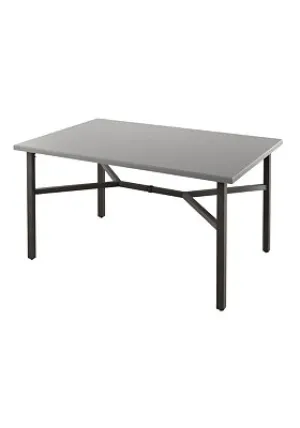 Matrix 64" 36" Rectangular, KD Counter Umbrella Table by Tropitone