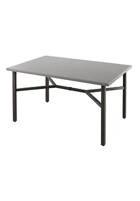 Matrix 64" 36" Rectangular, KD Counter Umbrella Table by Tropitone
