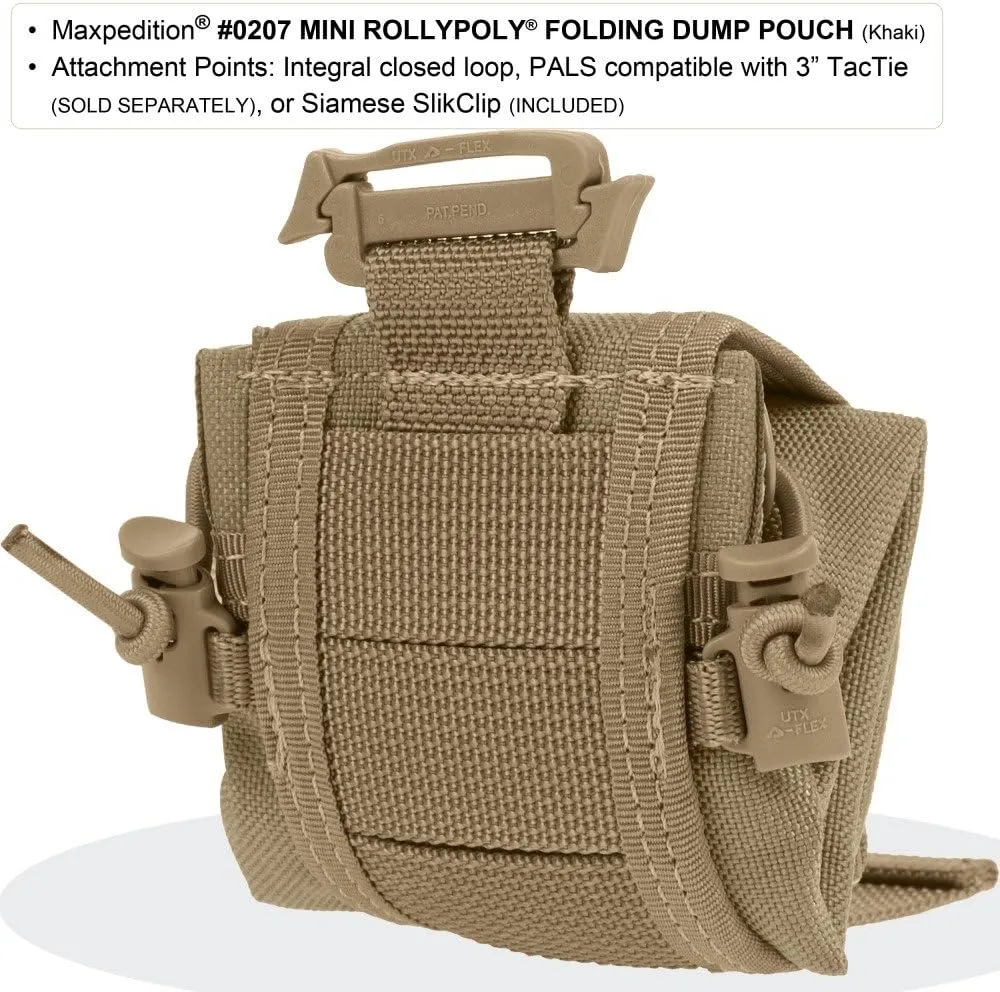 MAXPEDITION Mini Rollypoly Folding Dump Pouch