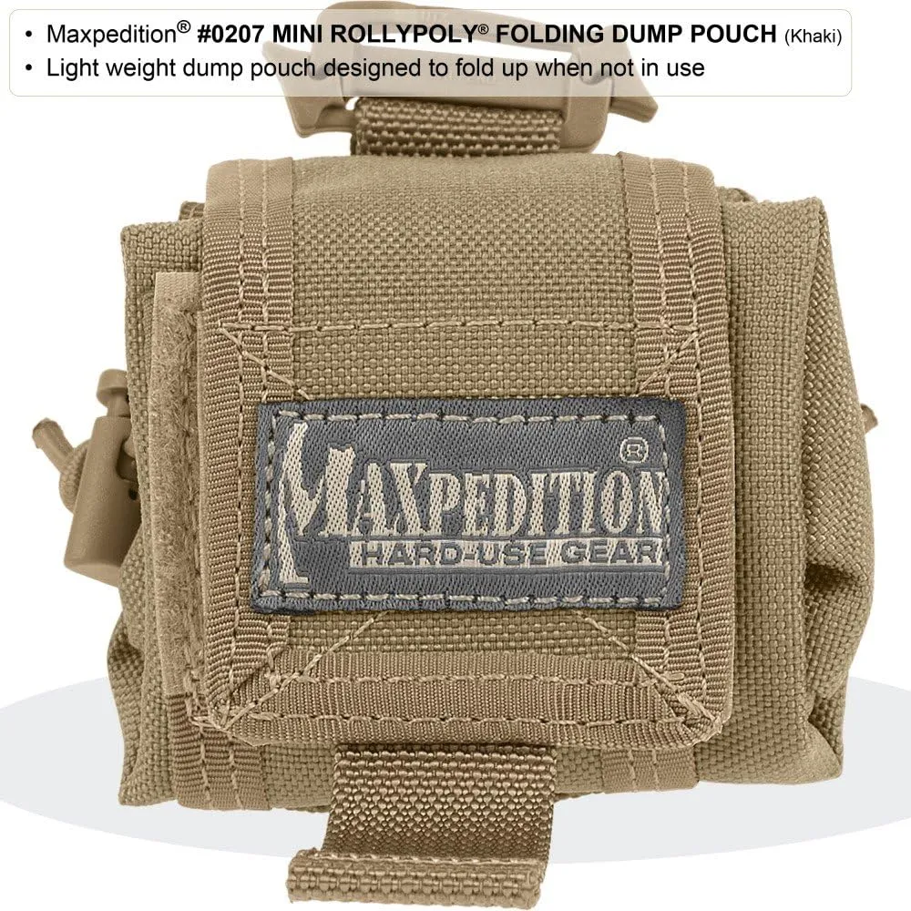 MAXPEDITION Mini Rollypoly Folding Dump Pouch