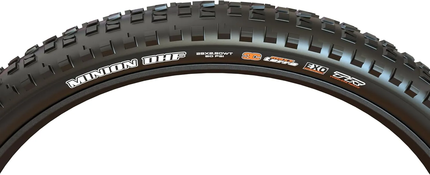 Maxxis Unisex Minion Dhfpl Folding Dual Compound Exo/Tr Tyre