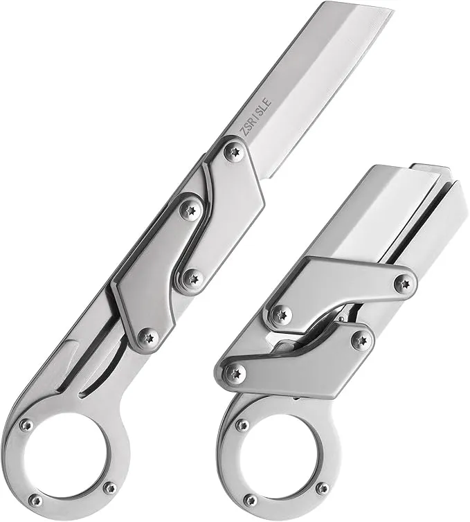 Mechanical folding EDC Knife
