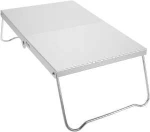Mini Camping Table Portable Lightweight Picnic Side Table for Beach BBQ and Convenient Compact Design for