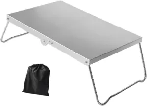 Mini Folding Camping Table with Carrying Bag Portable Lightweight Foldable Beach Table Outdoor Furniture for Garden Backyard