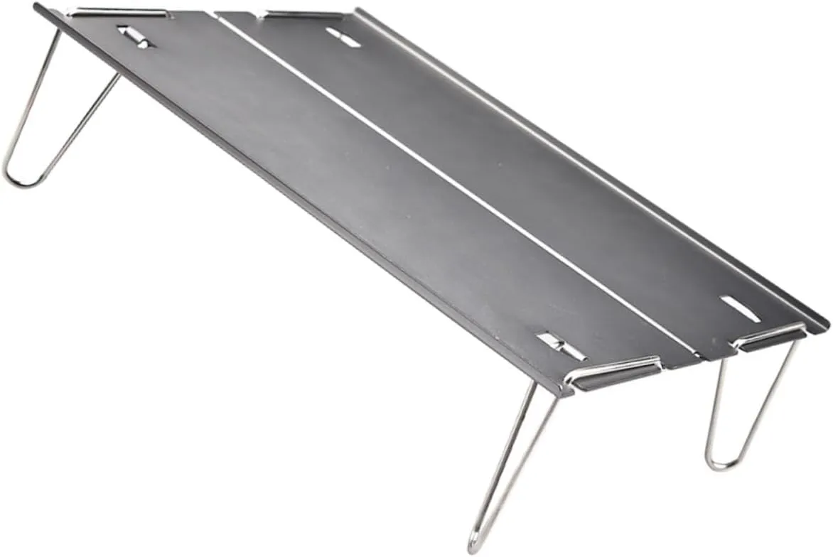 Mini Folding Picnic Table Portable Camping Desk Lightweight Outdoor Eating Table for BBQ Grilling Beach and Sports Events Easy Setup and Cleanup Compact Design for Travel and