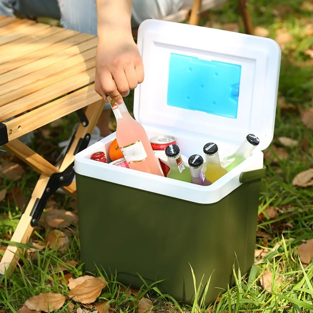 Mini Insulated Hard Cooler Lunch Box, 5 Quart Small Cooler with Handle, Portable Ice Retention Cooler Lunch Boxes for Camping, Picnic, Beach