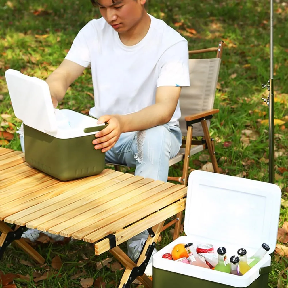 Mini Insulated Hard Cooler Lunch Box, 5 Quart Small Cooler with Handle, Portable Ice Retention Cooler Lunch Boxes for Camping, Picnic, Beach