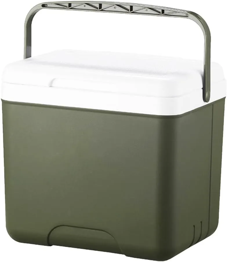 Mini Insulated Hard Cooler Lunch Box, 5 Quart Small Cooler with Handle, Portable Ice Retention Cooler Lunch Boxes for Camping, Picnic, Beach