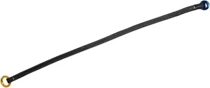 misppro Arborist Climbing Rope Friction Saver - 2 Sizes 90cm & 120cm - Tree Work Gear with Aluminum Alloy Rings & Polyester Webbing