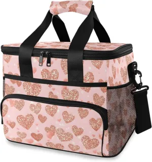 MNSRUU Cooler Bag Retro Ethnic Soft Cooler Bag Insulated Lunch Totes Picnic Bag Beach Cooler Lunch Box Container with Adjustable Shoulder Strap