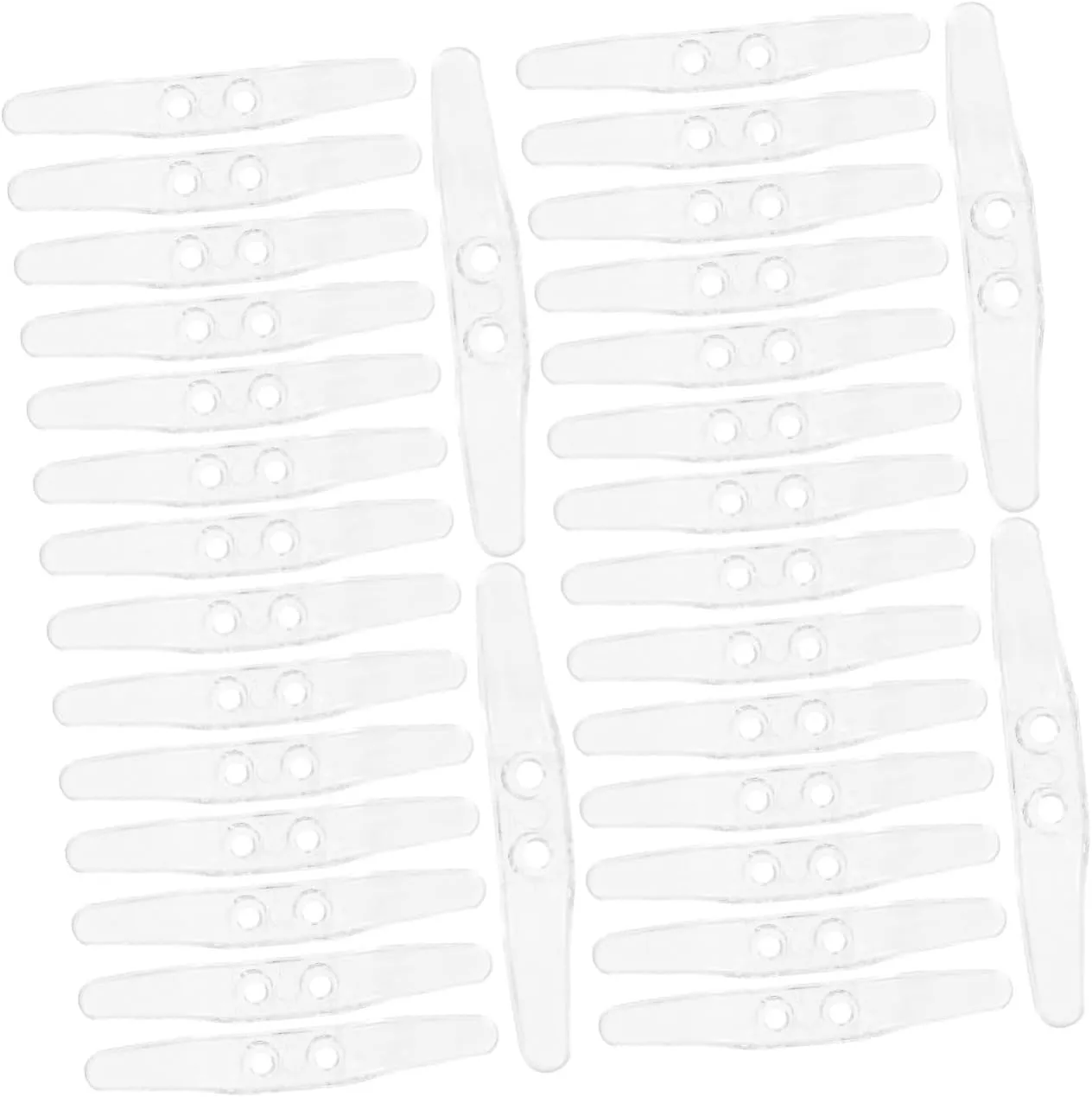 Mobestech 4sets Blinds Cord Holder Appliance Cord Winder Safety Rope Cleats Blind Replacement Cleats Window Accessory 8pcs*4