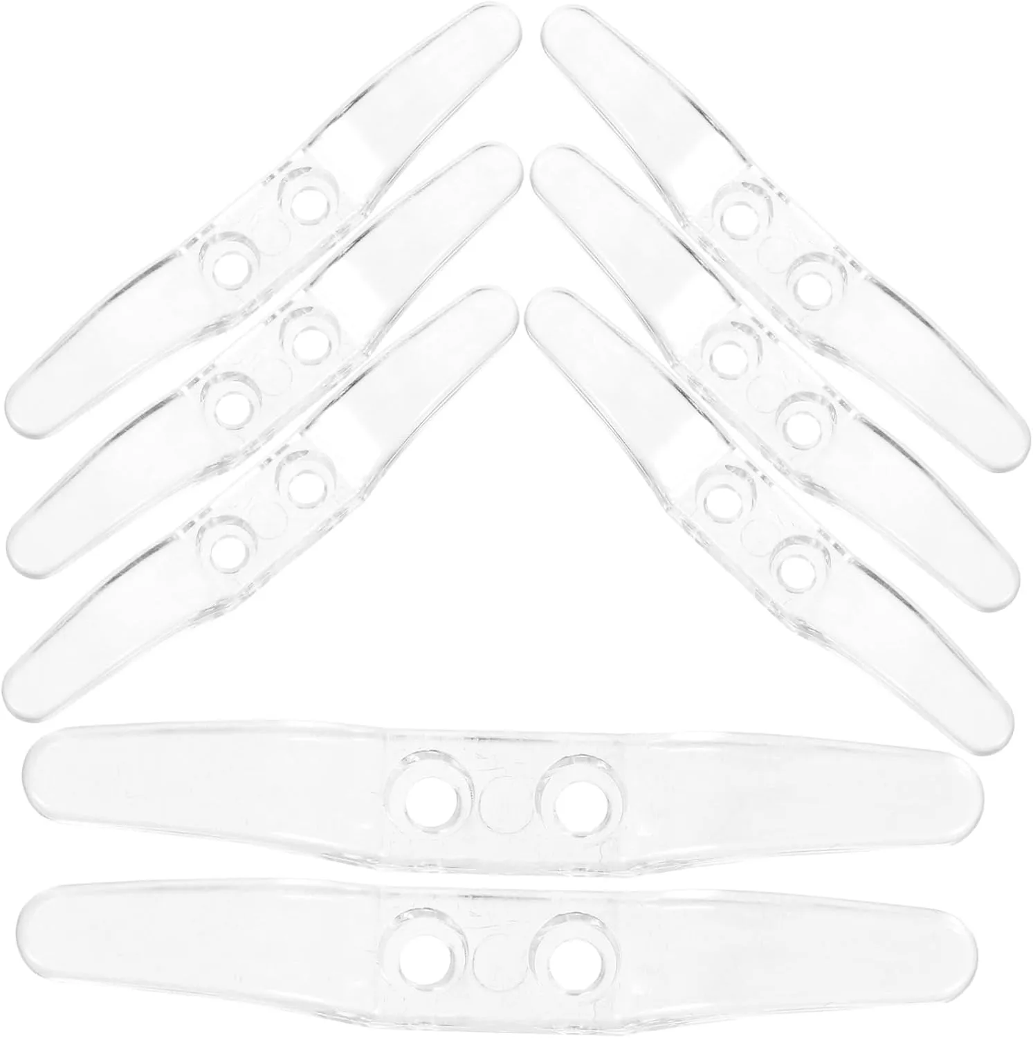 Mobestech 4sets Blinds Cord Holder Appliance Cord Winder Safety Rope Cleats Blind Replacement Cleats Window Accessory 8pcs*4