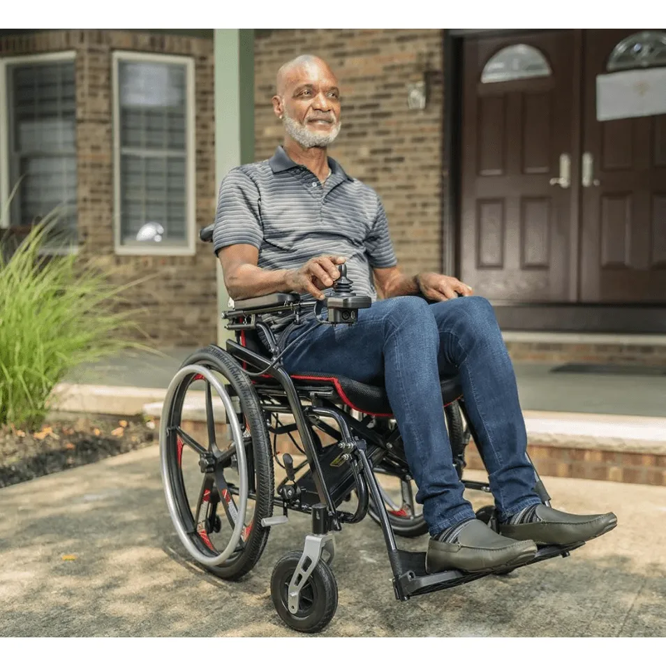 Model H Hybrid Manual and Power Chair in One