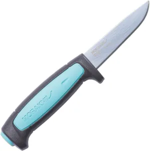 Morakniv Craftline Flex Trade Knife with Sandvik Stainless Steel Blade and Combi-Sheath, 3.5-Inch, Grey (M-12248)