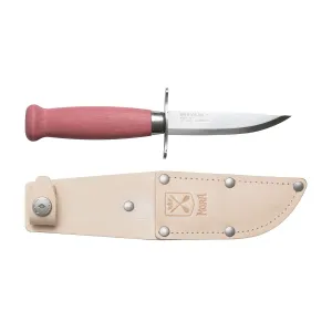 Morakniv M-13973 Scout 39 Children's Stainless Steel Fixed-Blade Knife with Sheath, 3.39" Length