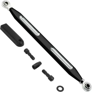 Motorcycle Shift Linkage Compatible for Harley Davidson Street Glide Road Glide Road King Dyna Fatboy Softail Electra Glide 1986-2024, Black, AIL021BLK