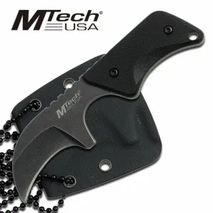 MTech USA MT-674 FIXED BLADE KNIFE 4" OVERALL