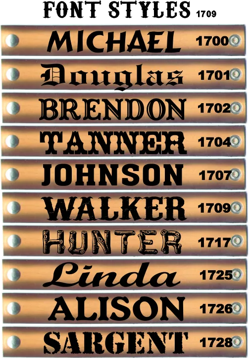 NAME BELT DOUBLE ROPE DESIGN