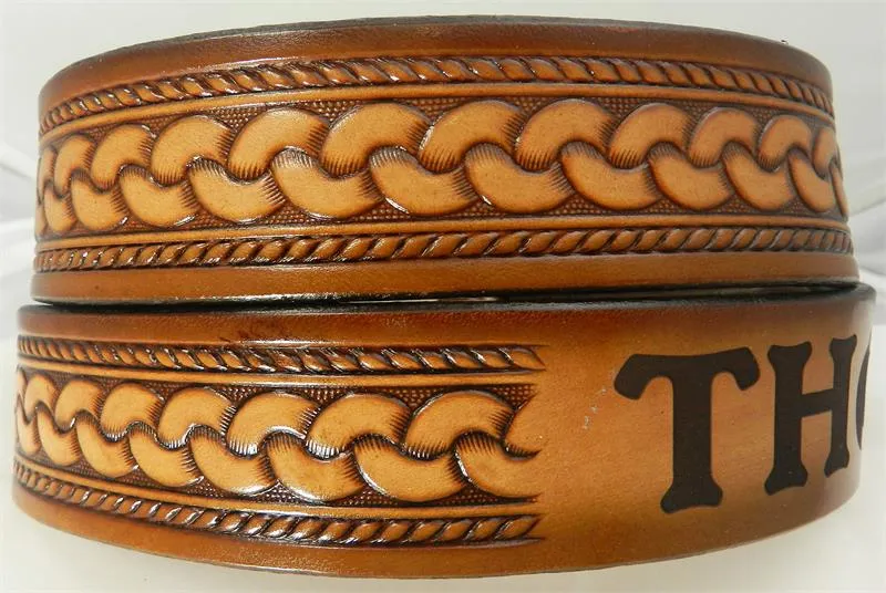 NAME BELT DOUBLE ROPE DESIGN