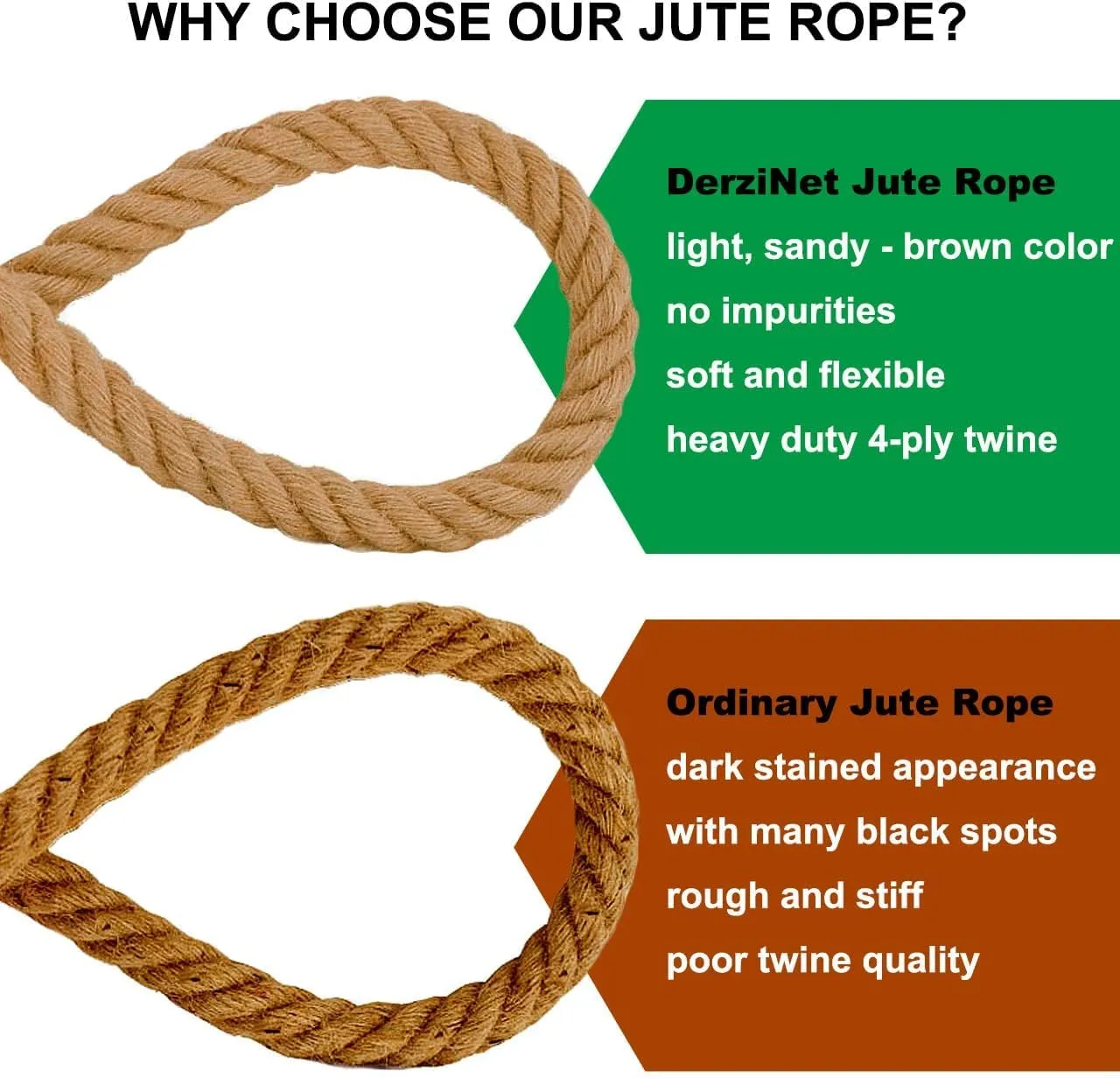 Natural Hemp Rope - 3/4 Inch x 200 Feet - Twisted Manila Rope for Crafts, Hammock, Docks, Nautical, Railings, Decorating