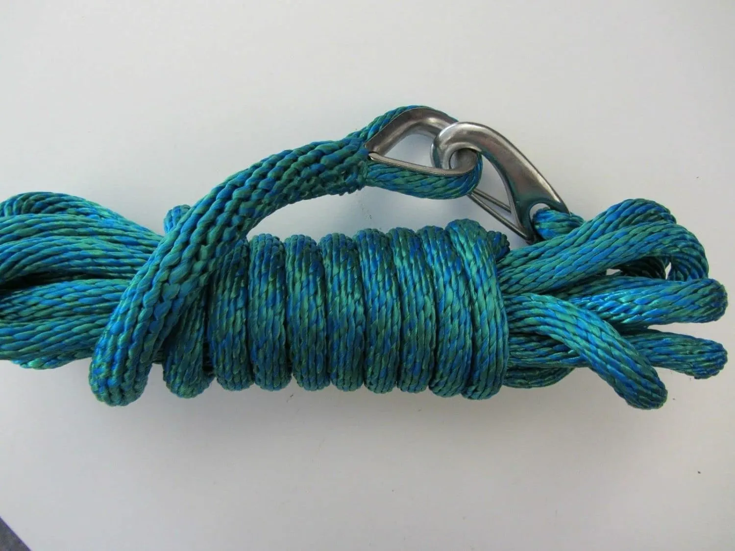 New England Ropes Utility/Dock/Mooring LINE Rope - Teal- 20 Foot Length