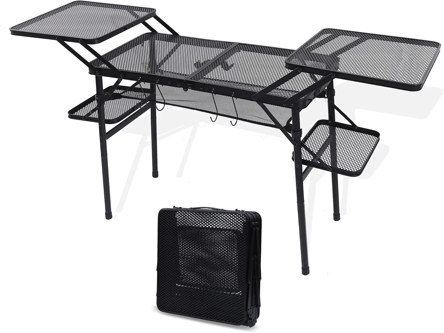 Nice C Camping Table, Folding Table, Grill Table, Folding Camping Table, Outdoor Table, Camping Tables Camping Table, Folding Table, Grill Table, Folding Camping Table with 4 Side Tables