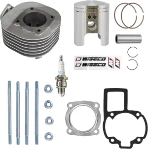 NICHE Cylinder Wiseco Piston Gasket Top End Kit for Suzuki QuadSport LT80 673M05000