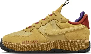 Nike Air Force 1 Wild Women's Shoes (FB2348-700, Wheat Gold/Rugged Orange/Field Purple) Size 9.5