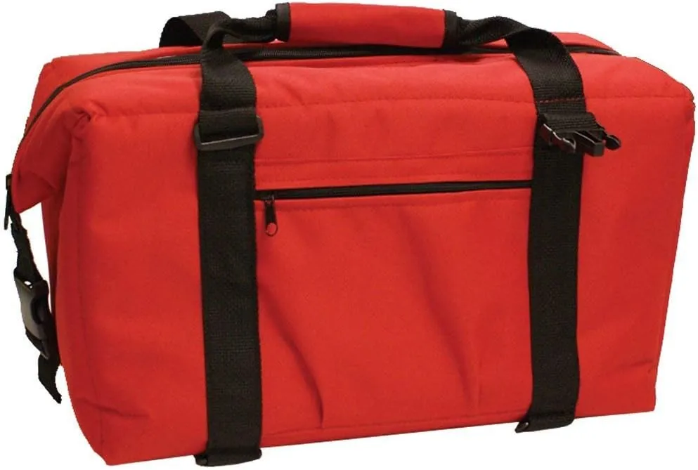 NorChill Can Voyager Series Insulated Soft Sided Cooler - Can Sizes: 12, 24, and 48 - Colors: Red, Blue, and Black
