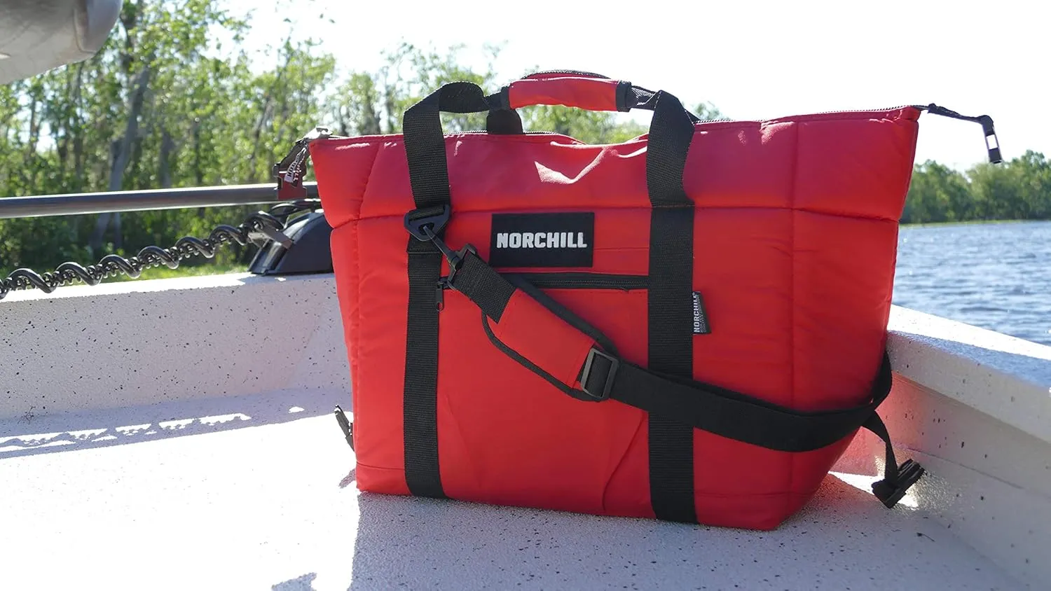 NorChill Can Voyager Series Insulated Soft Sided Cooler - Can Sizes: 12, 24, and 48 - Colors: Red, Blue, and Black