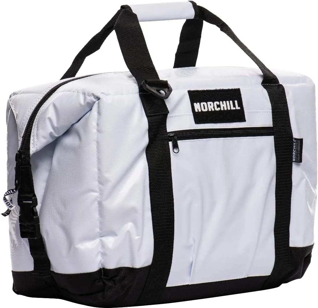 NorChill Soft Coolers 12 Can Insulated Marine Boatbag Soft Sided Cooler, White