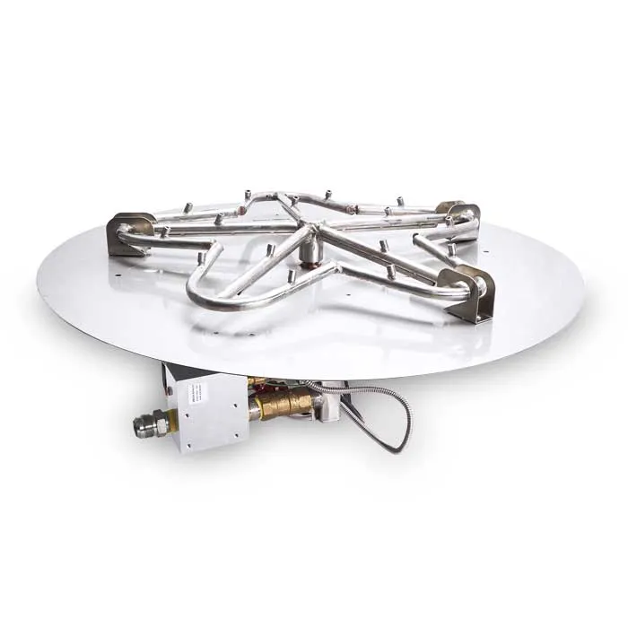 Octo Dining Fire Table (Tabletop) - Aluminum