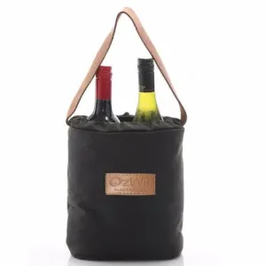 Oilskin Twin Insulated Wine bottle Cooler