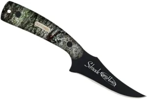 Old Timer 152OTBC Pro Hunter Camo Sharpfinger 7.1in Full Tang Fixed Blade Knife with 3.3in High Carbon SS Clip Point Skinner Blade, and Camo Handle for Hunting, Skinning, Field Dressing, and Outdoor