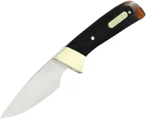 Old Timer 156OT Lil Finger 6.6in High Carbon S.S. Full Tang Fixed Blade Knife with 2.5in Drop Point and Sawcut Handle for Outdoor, Hunting and Camping