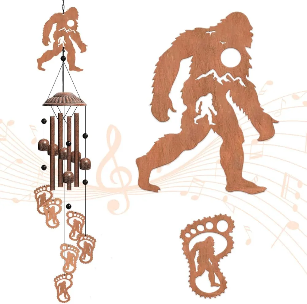 OLYCRAFT 1 Set Wind Chimes Outdoor Savage Mountains Wind Chimes Sympathy Memorial Wind Chimes Iron Wind Chimes Memorial Wind Chimes Gift for Outdoor Home Garden Pendant Decoration