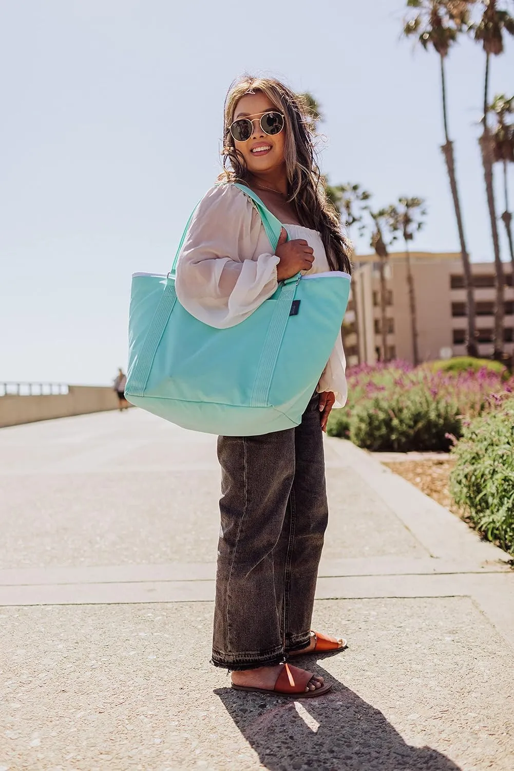 ONIVA - a Picnic Time Brand Topanga Tote Cooler Bag - Soft Cooler Bag - Picnic Cooler