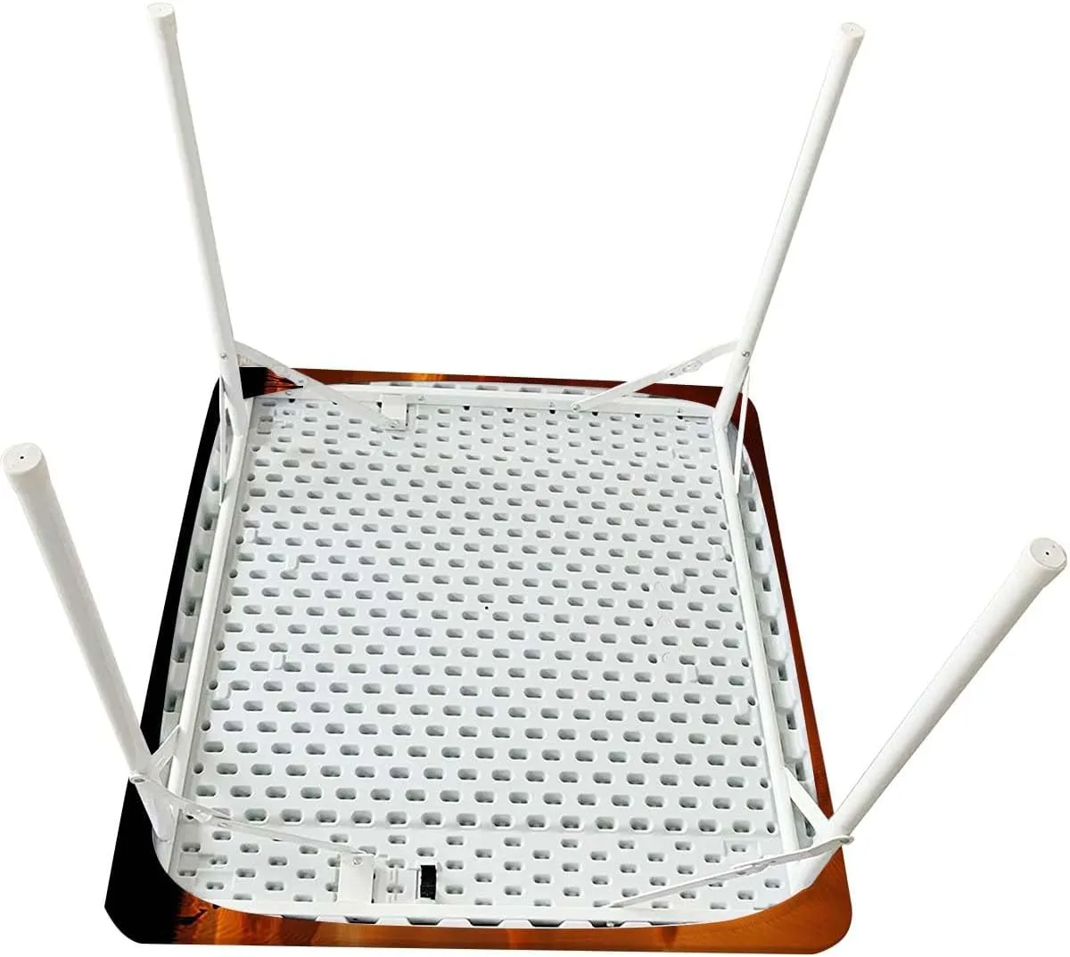 Orange Black Rectangle Tables Decor on Bushes by The Lake Surface Horizon for Indoor 0utdoor Dinning Patio Table Giraffes Fits up 5 Foot Tables