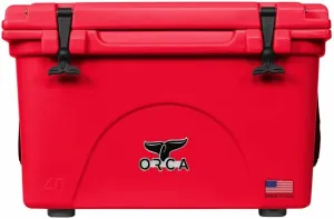 ORCA 40 Quart Hard Sided Cooler | Durable Insulated & Leakproof Ice Chest, Industry Leading Ice Retention, Keeps Drinks Cold for Up to 8 Days