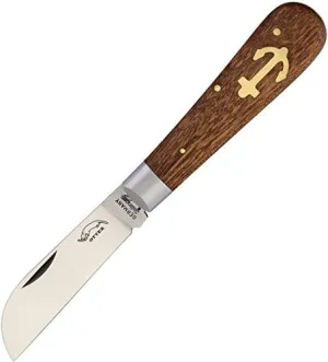 Otter - Messer Small Anchor Knife Sapeli Wood OTT174