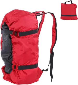 OUKENS Mountain Climbing Tools Climbing Bag, Rock Climbing Rope Kit Bag Folding Shoulder Strap for Outdoor