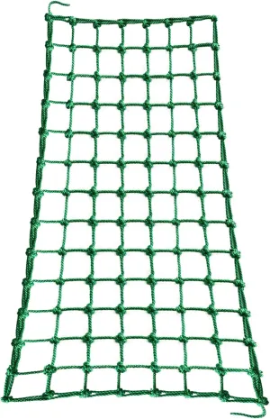 Outdoor & Indoor Premium Climbing Net - 8 Sizes Polyester Fiber. Easy Install with Extras. Handcrafted & Practical. Ideal Gift. (3ft x 6ft)