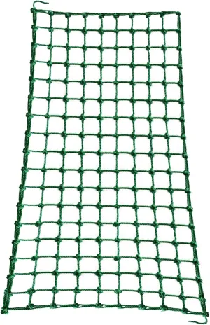 Outdoor & Indoor Premium Climbing Net - 8 Sizes Polyester Fiber. Easy Install with Extras. Handcrafted & Practical. Ideal Gift. (4ft x 8ft)