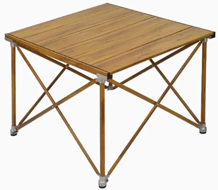 Outdoor Camping Folding Table Extra Wide Table Top Portable Ultra Light Table Sturdy and Stable Liftable Picnic Aluminum Table Durable Beach Table