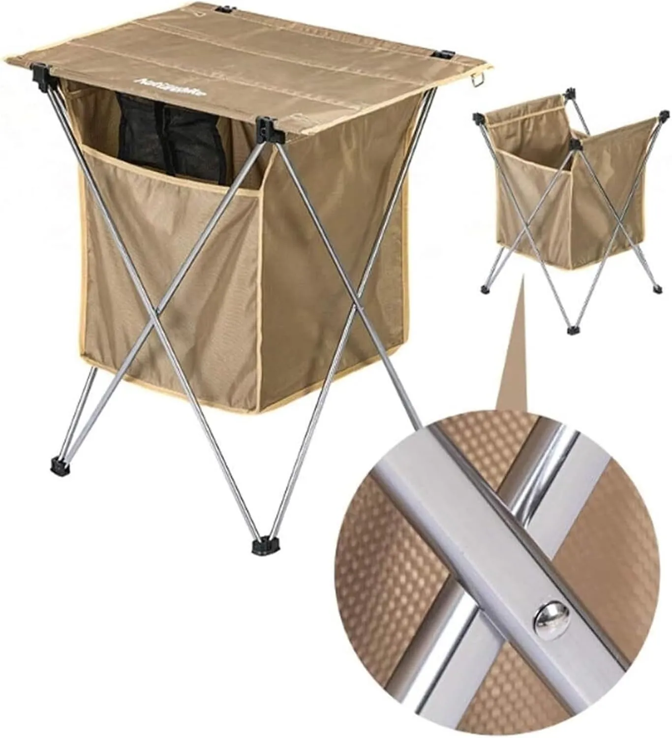 Outdoor Camping Table Outdoor Aluminum Alloy Folding Table Lightweight Portable Camping Folding Table Camping Furniture(K)