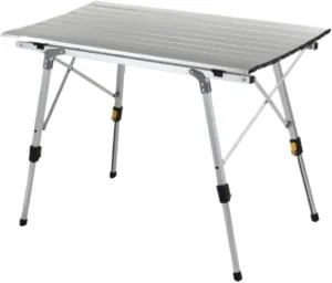 Outdoor Camping Table Outdoor Folding Table Aluminum Alloy Strong and Stable Multifunctional Table Adjustable Height Camping Furniture(90 * 53cm)